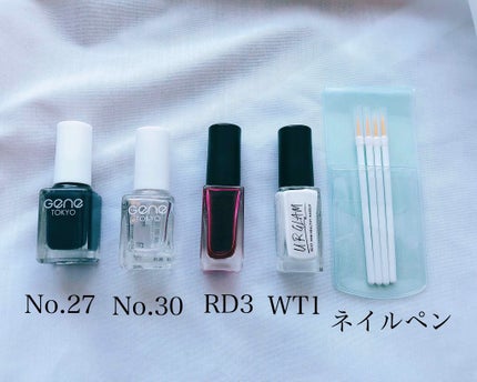 ミニネイルアートブラシ/DAISO/ネイル用品を使ったクチコミ(2枚目)