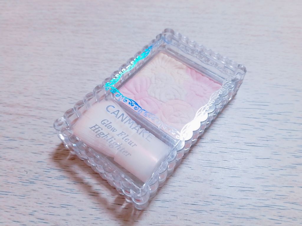 グロウフルールハイライター/キャンメイク/パウダーハイライトを使ったクチコミ(1枚目)