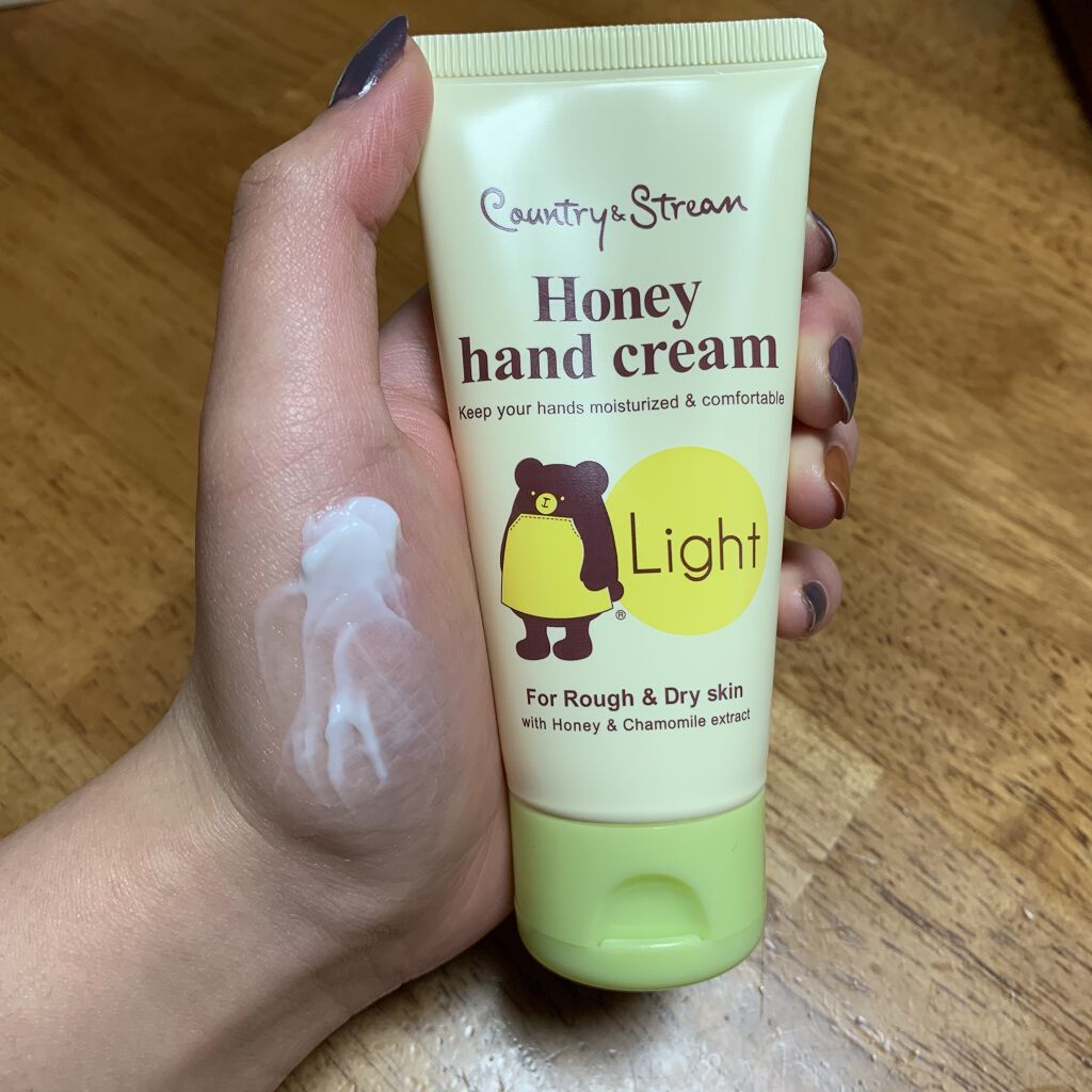 ナチュラルハンドクリーム ライト/カントリー&ストリーム/ハンドクリームを使ったクチコミ（1枚目）