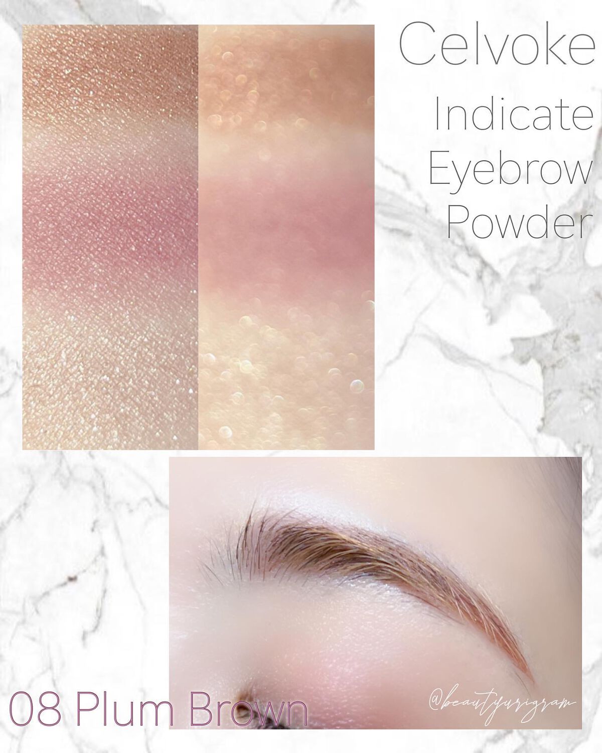 セルヴォーク インディケイトアイブロウパウダー/Celvoke/パウダーアイブロウを使ったクチコミ(3枚目)