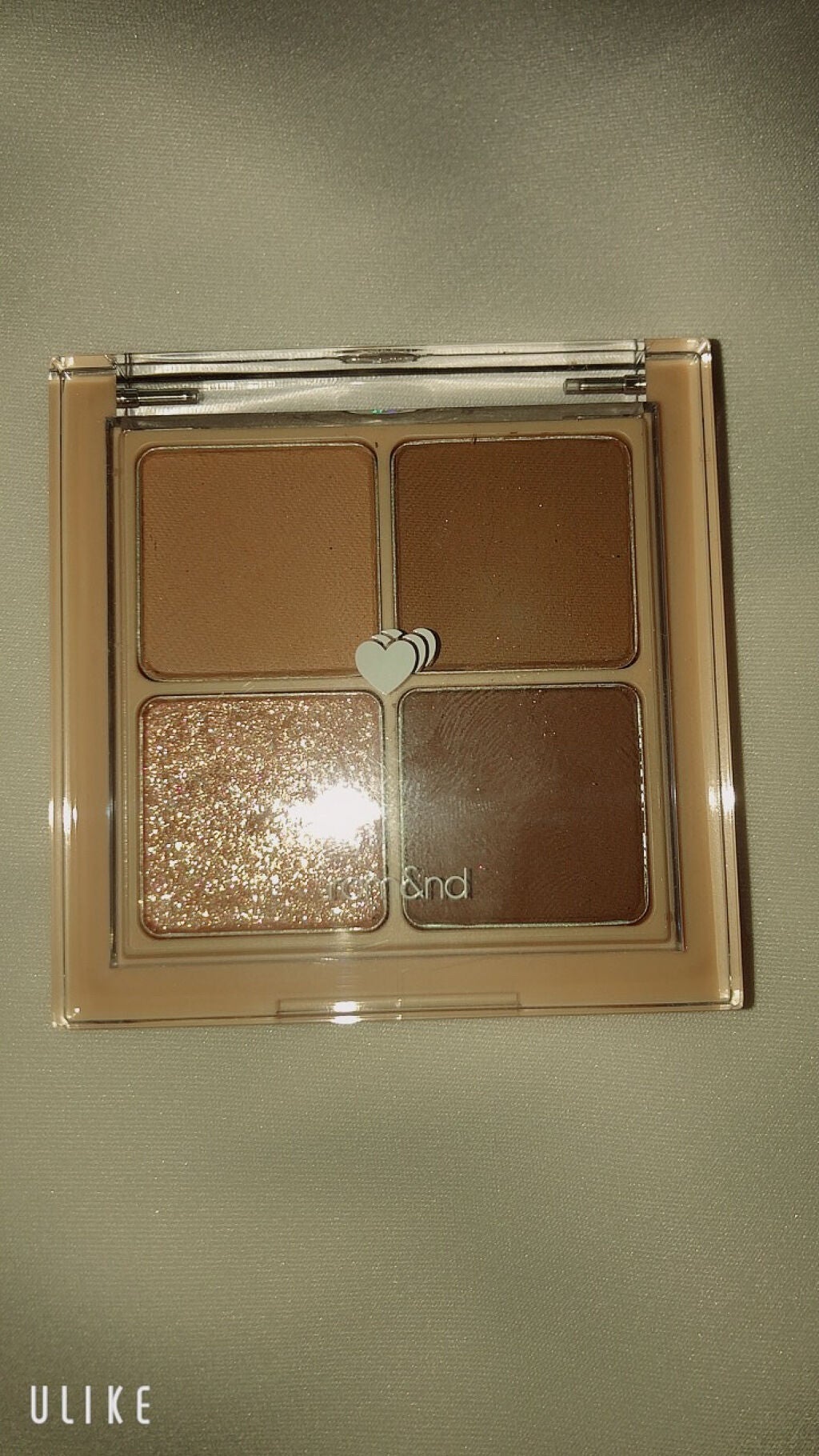 ベターザンアイズ/rom&nd/アイシャドウパレットを使ったクチコミ(1枚目)