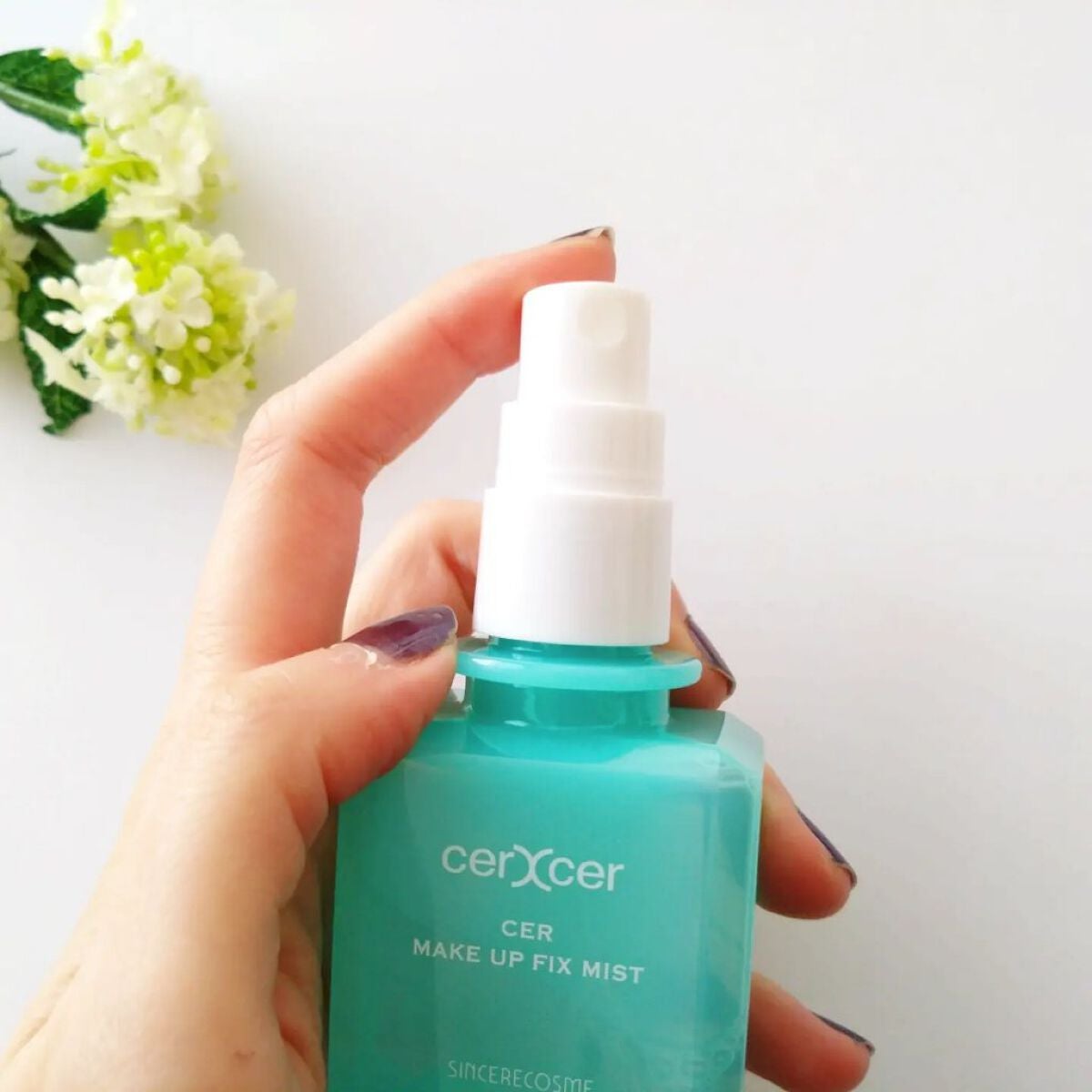 メイクアップフィックスミスト/cerXcer/フィックスミストを使ったクチコミ(2枚目)
