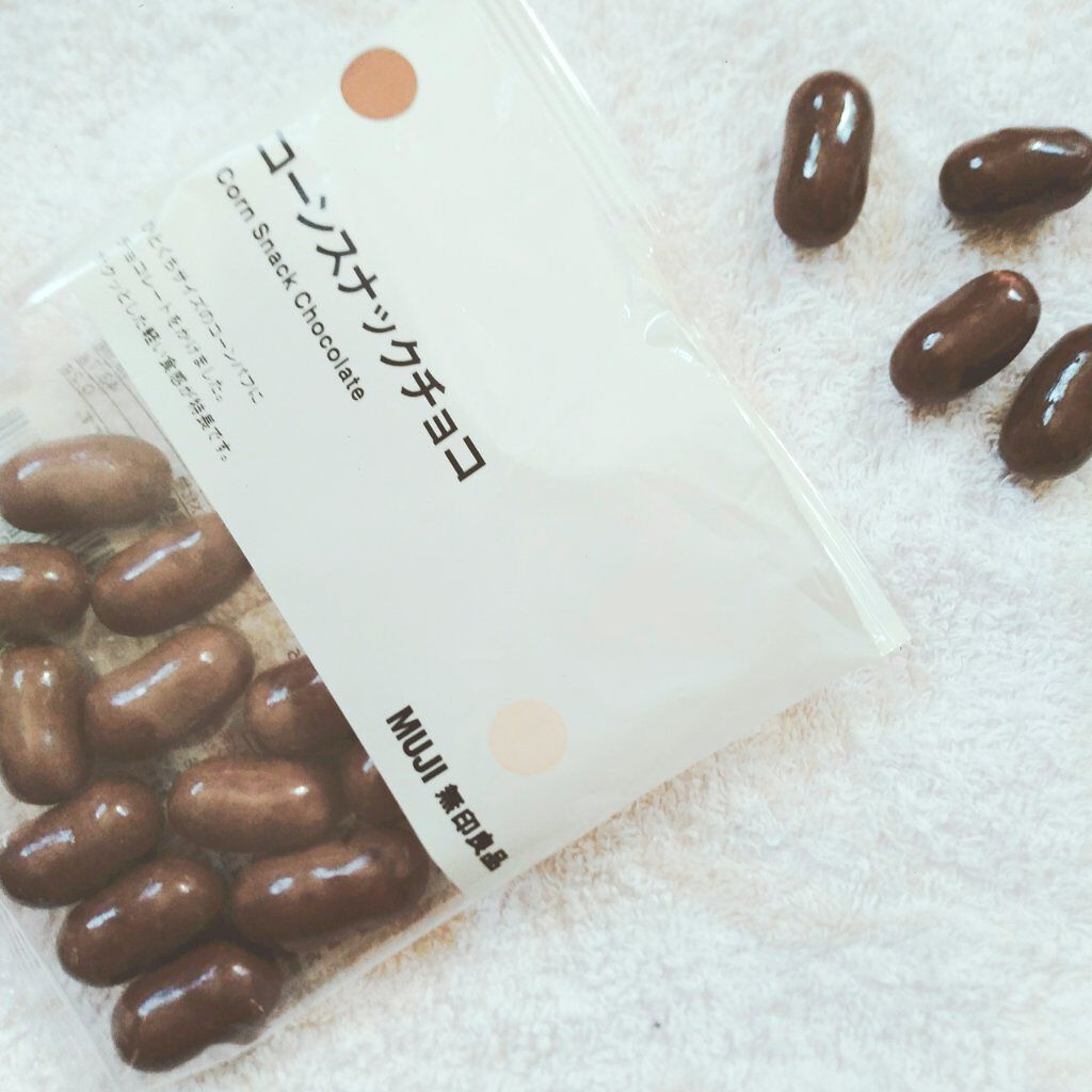 コーンスナックチョコ/無印良品/その他を使ったクチコミ（1枚目）