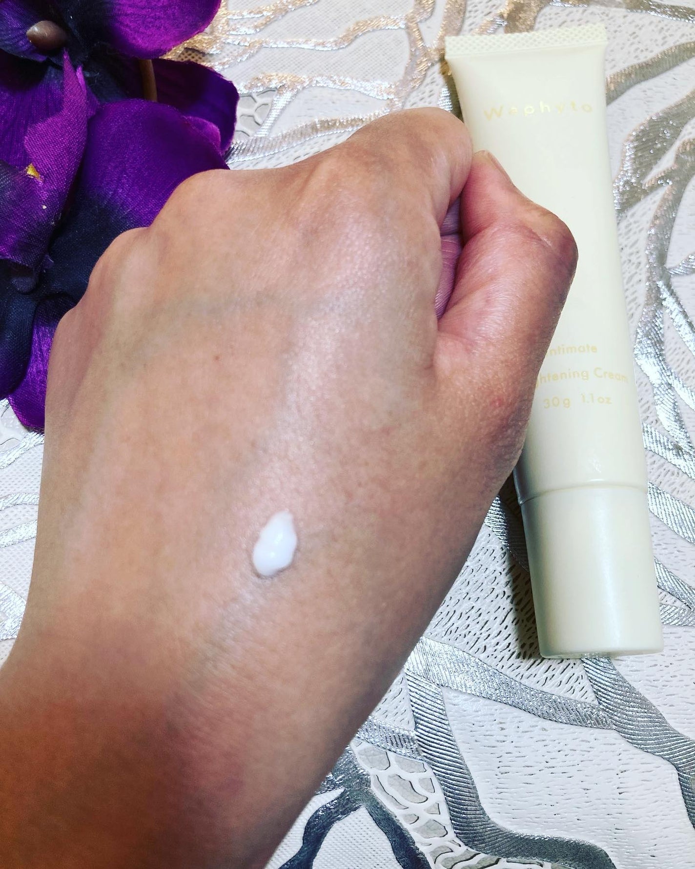 インティメイト ブライトニングクリーム/Waphyto/デリケートゾーンケアを使ったクチコミ(3枚目)