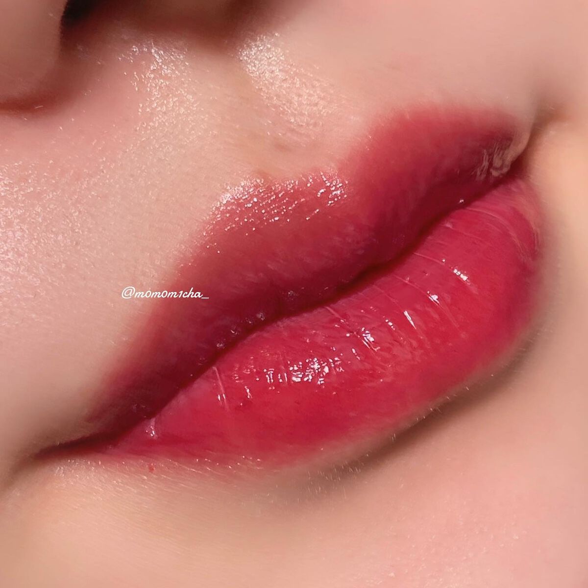 ジェルフィットティント/AMUSE/リップティントを使ったクチコミ（1枚目）