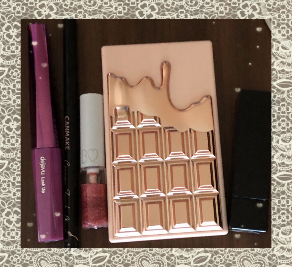 ミニチョコレートアイシャドウパレット/MAKEUP REVOLUTION/アイシャドウパレットを使ったクチコミ（1枚目）