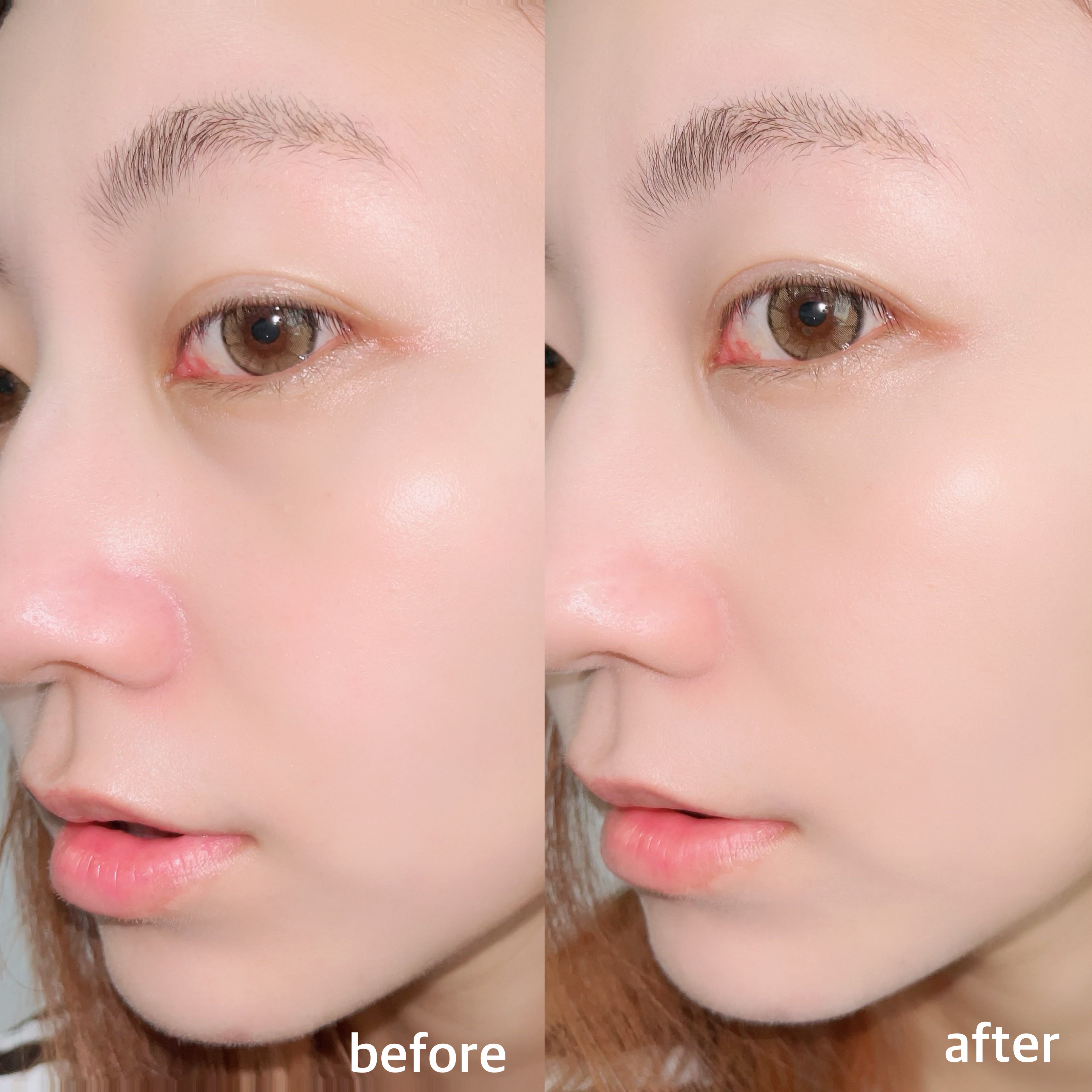 ミネラルリフレクティングスキンパウダー フェイスパウダーパフ /エトヴォス/ルースパウダーを使ったクチコミ（3枚目）