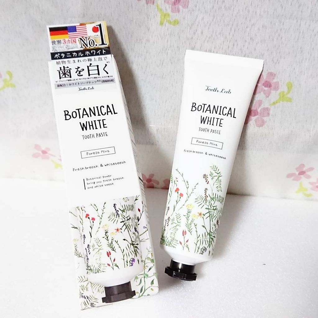 ティースラボ ボタニカル トゥースペースト/TeethLab/歯磨き粉を使ったクチコミ(1枚目)