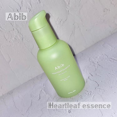 #Abibの鎮静美容液
AbibのHeartleaf essence 
Calming pump

Abib様より提供いただきました！

想像以上にサラサラしたジェルの美容液になっています！
2,3プッ