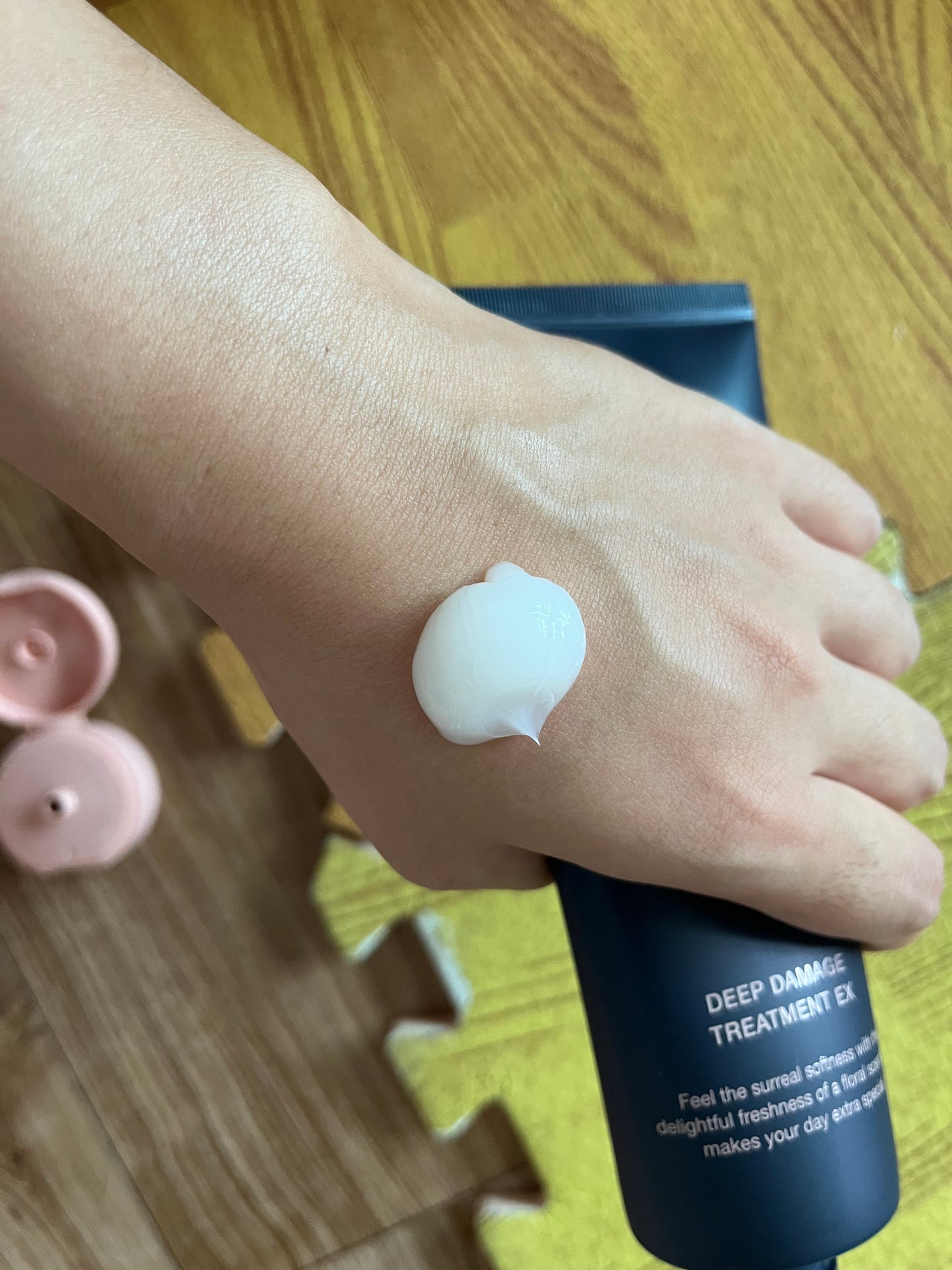 ディープダメージトリートメントEX/UNOVE/洗い流すヘアトリートメントを使ったクチコミ(2枚目)