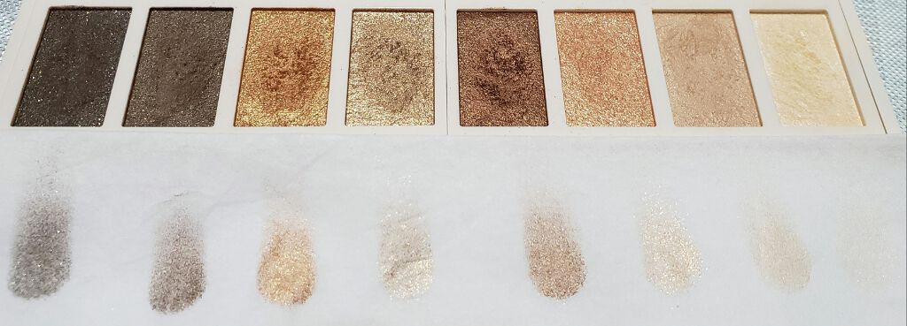 グラマラスヌード アイパレット (クリスマスコフレ 2017)/Visée/メイクアップキットを使ったクチコミ(2枚目)