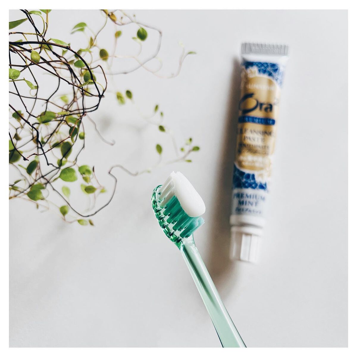 オーラツーミー ハブラシ ステインクリア ふつう/オーラツー/歯ブラシを使ったクチコミ（3枚目）