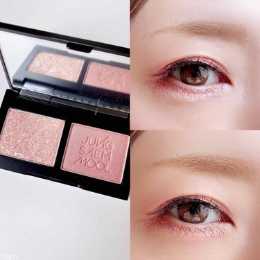 Refining Eyeshadow Double/JUNG SAEM MOOL/アイシャドウパレットを使ったクチコミ（2枚目）