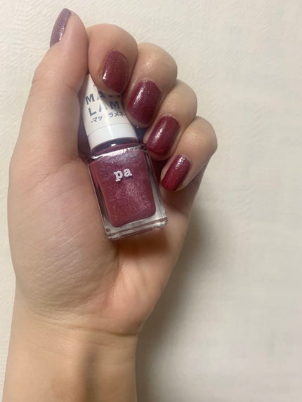 pa ネイルカラー プレミア/pa nail collective/マニキュアを使ったクチコミ(4枚目)