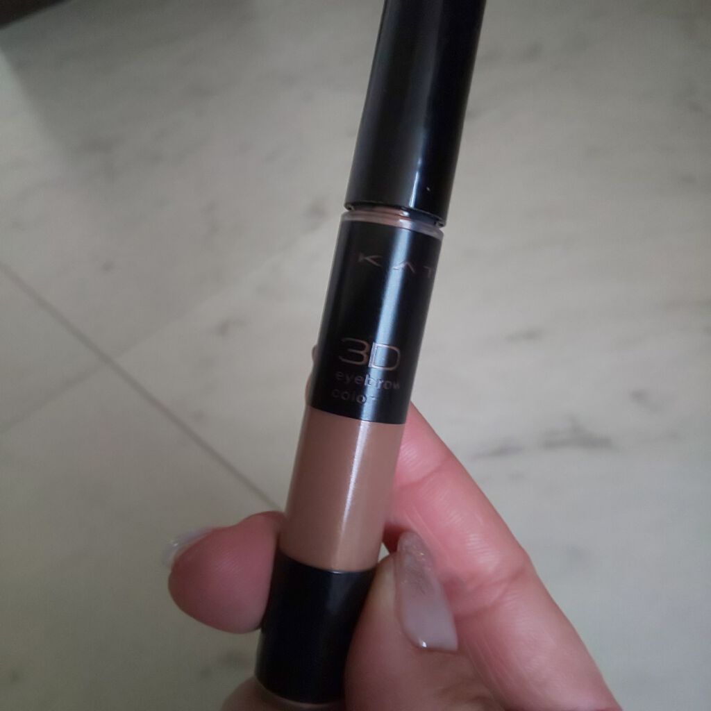 3Dアイブロウカラー/KATE/眉マスカラを使ったクチコミ（1枚目）