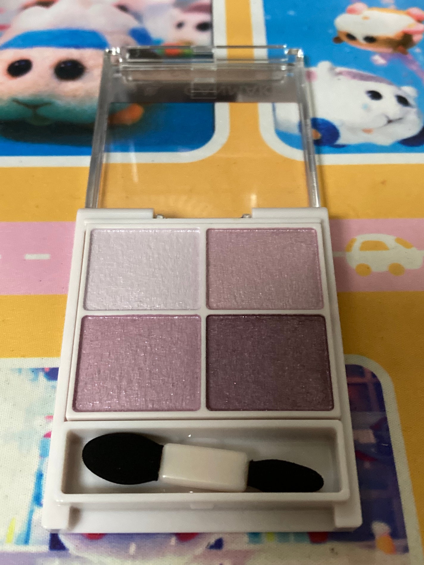 シルキースフレアイズ/キャンメイク/アイシャドウパレットを使ったクチコミ(2枚目)