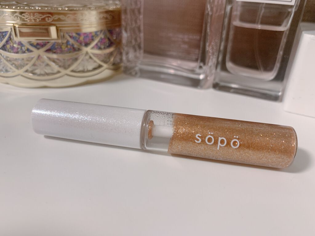 メイクアップグリッター/sopo/グリッターを使ったクチコミ（2枚目）