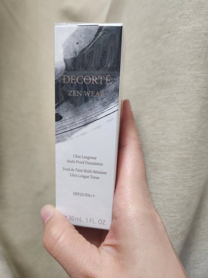 ゼン ウェア フルイド/DECORTÉ/リキッドファンデーションを使ったクチコミ(1枚目)