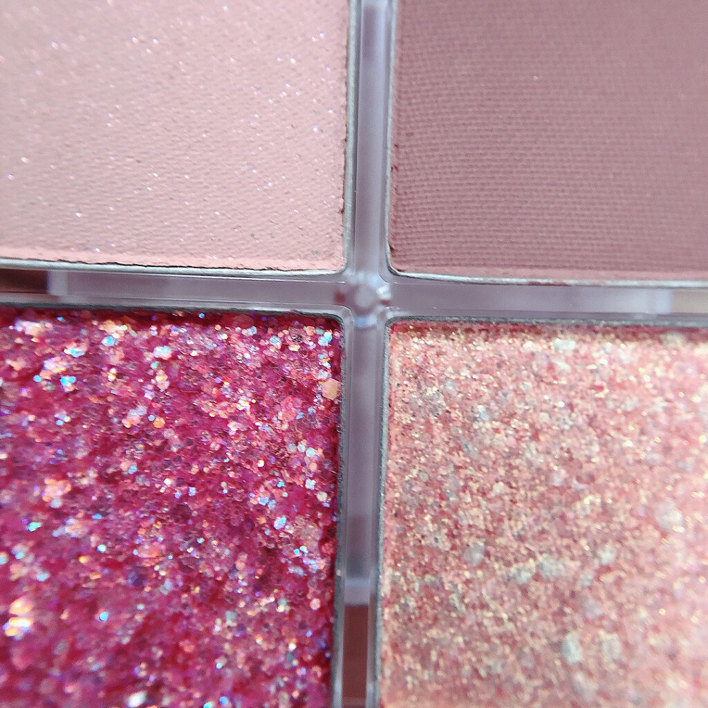 TWINKLE POP Pearl Flex Glitter Eye Palette/CLIO/アイシャドウパレットを使ったクチコミ（3枚目）