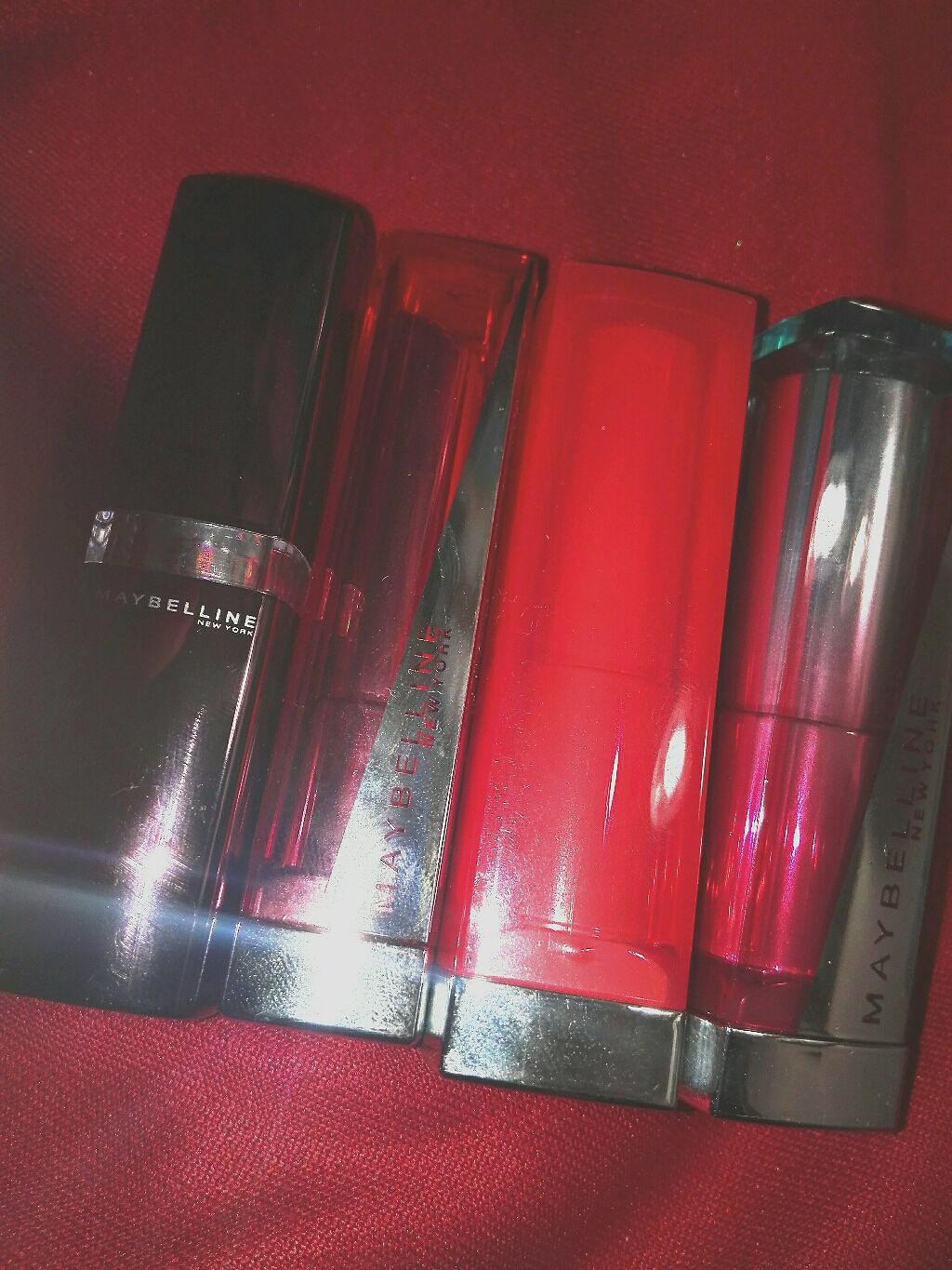 ウォーター シャイニー ボリューミー パール/MAYBELLINE NEW YORK/口紅を使ったクチコミ（1枚目）