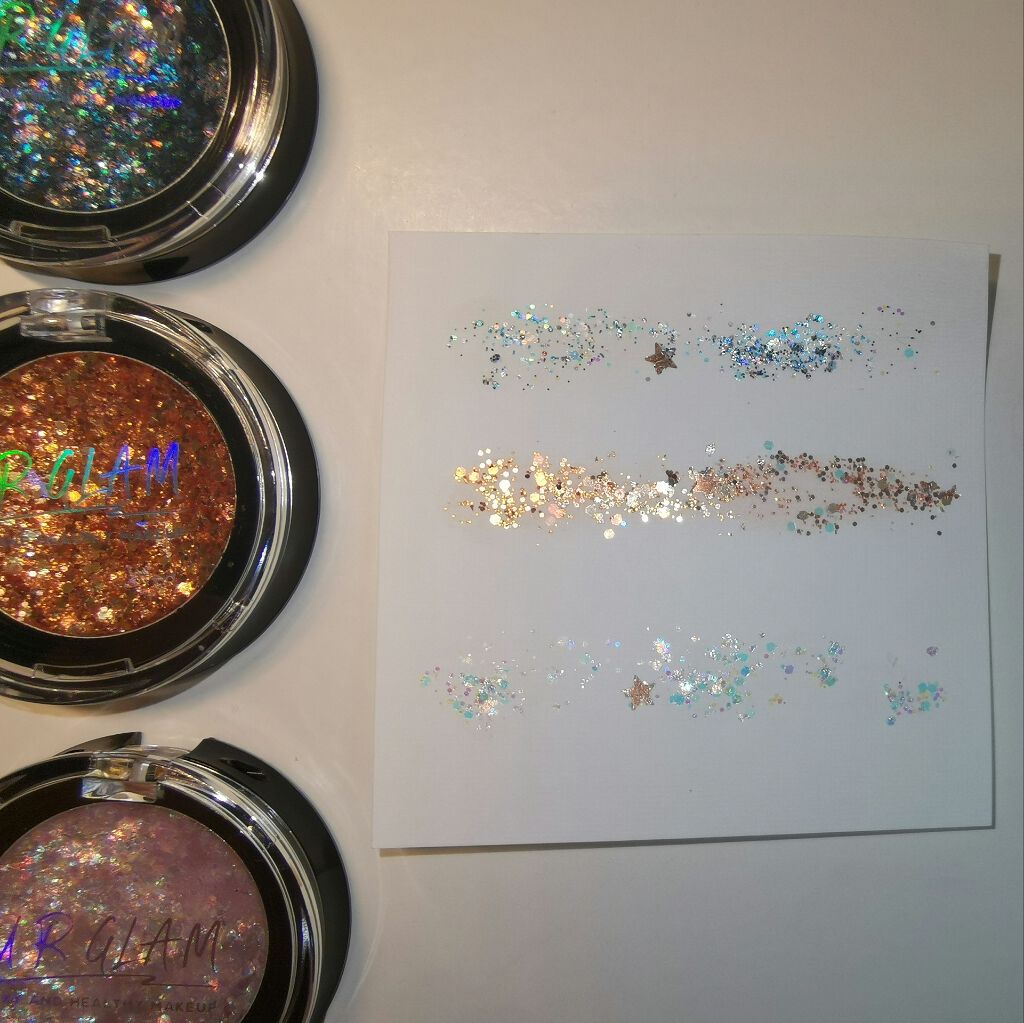 URGLAM GLITTER GEM/U R GLAM/ジェル・クリームチークを使ったクチコミ(3枚目)