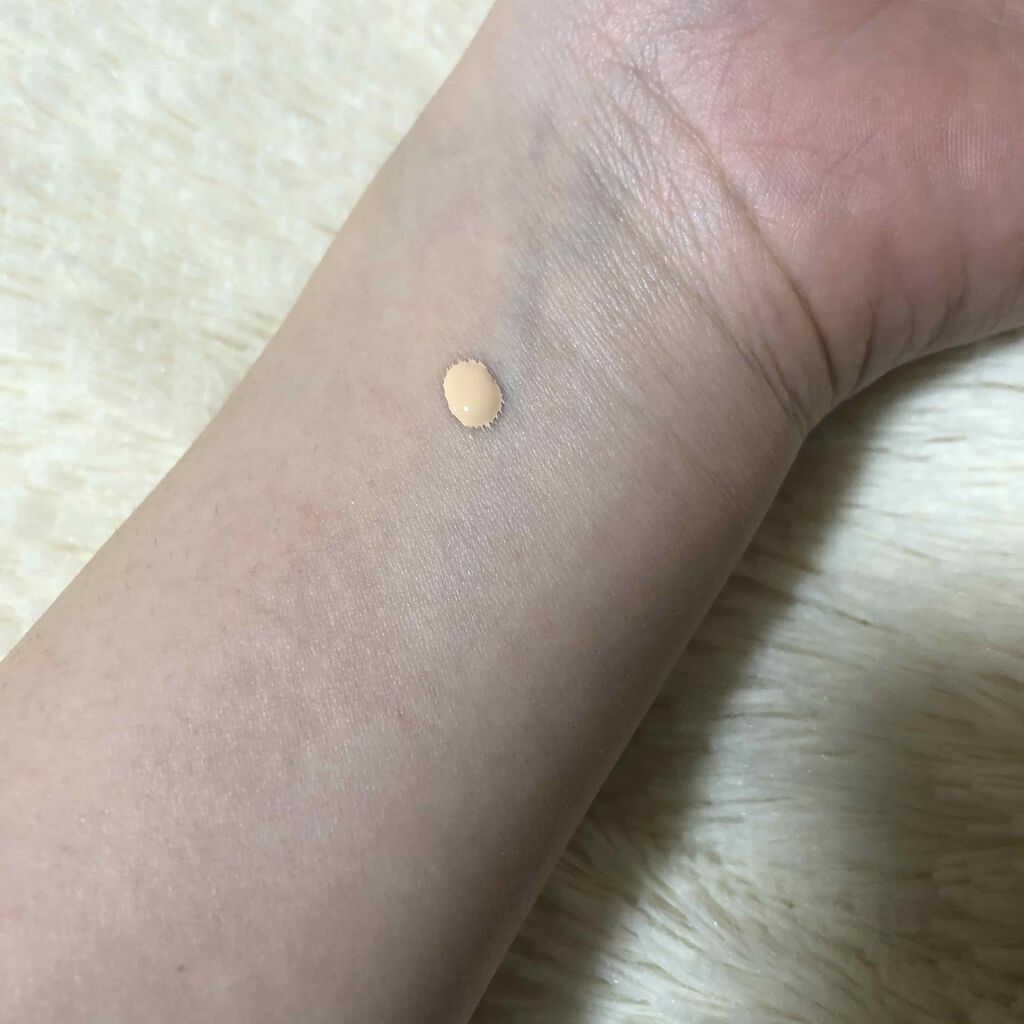 ラスティングカバーファンデーション 10 明るいオークル系/CEZANNE/リキッドファンデーションを使ったクチコミ（2枚目）