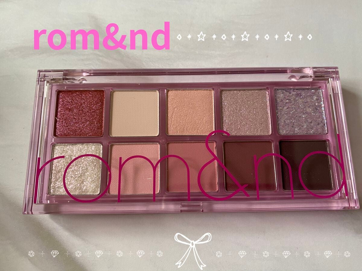 ベターザンパレット/rom&nd/アイシャドウパレットを使ったクチコミ(1枚目)