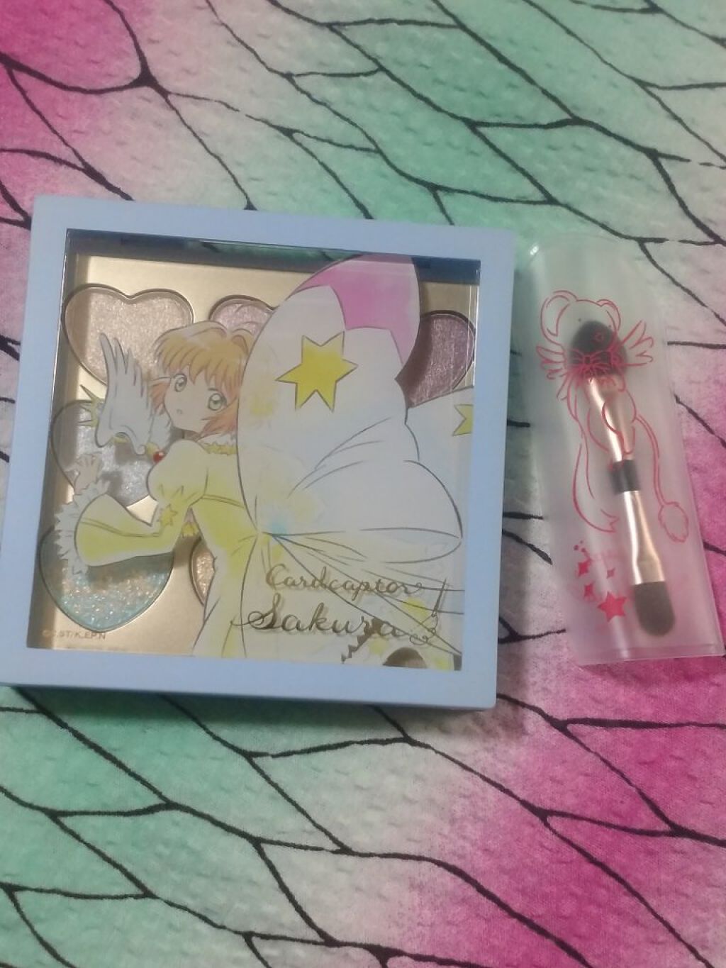 アイシャドウパレット カードキャプターさくら/IT'S DEMO/アイシャドウパレットを使ったクチコミ(2枚目)