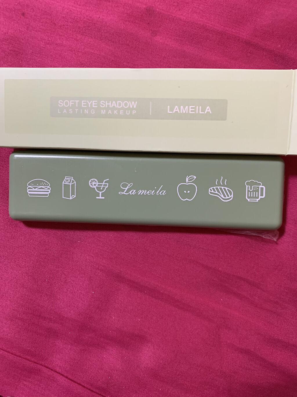 lameila 12色 アイシャドウパレット/Lameila/アイシャドウパレットを使ったクチコミ（1枚目）