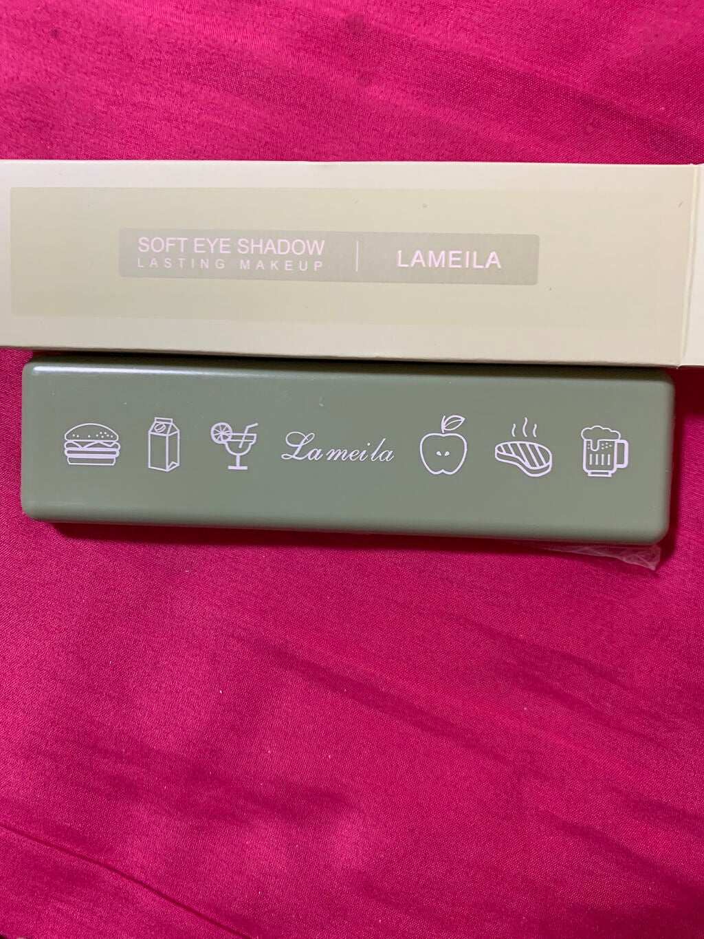 lameila 12色 アイシャドウパレット/Lameila/アイシャドウパレットを使ったクチコミ(1枚目)