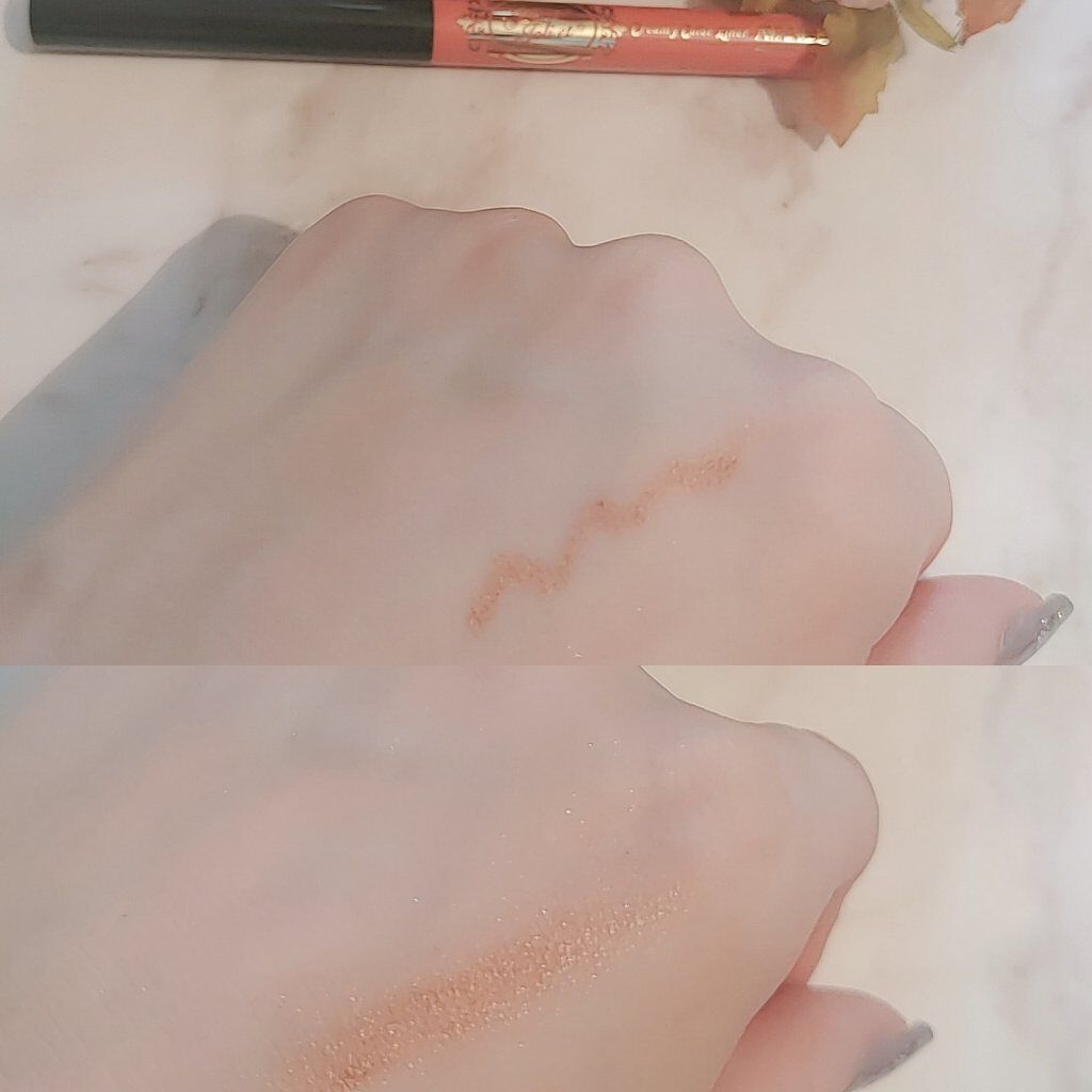 アヴァンセ ジョリ･エ ジョリ･エ クリーミィカラーライナー ローズゴールド/アヴァンセ/ペンシルアイライナーを使ったクチコミ（3枚目）