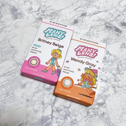 MANY LENS/MANY LENS/カラーコンタクトレンズを使ったクチコミ(5枚目)