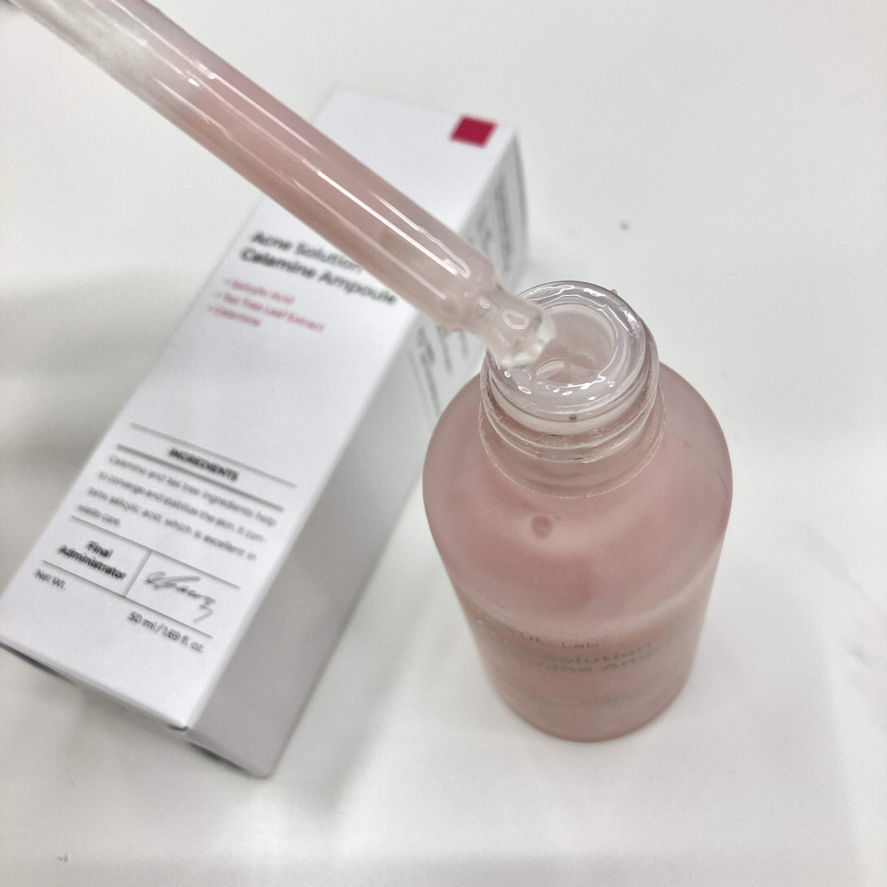 ラボアクネソリューションカラミンアンプル/EUNYUL/美容液を使ったクチコミ（2枚目）