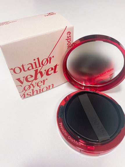 プロテーラービーベルベットカバークッション/espoir/クッションファンデーションを使ったクチコミ(2枚目)