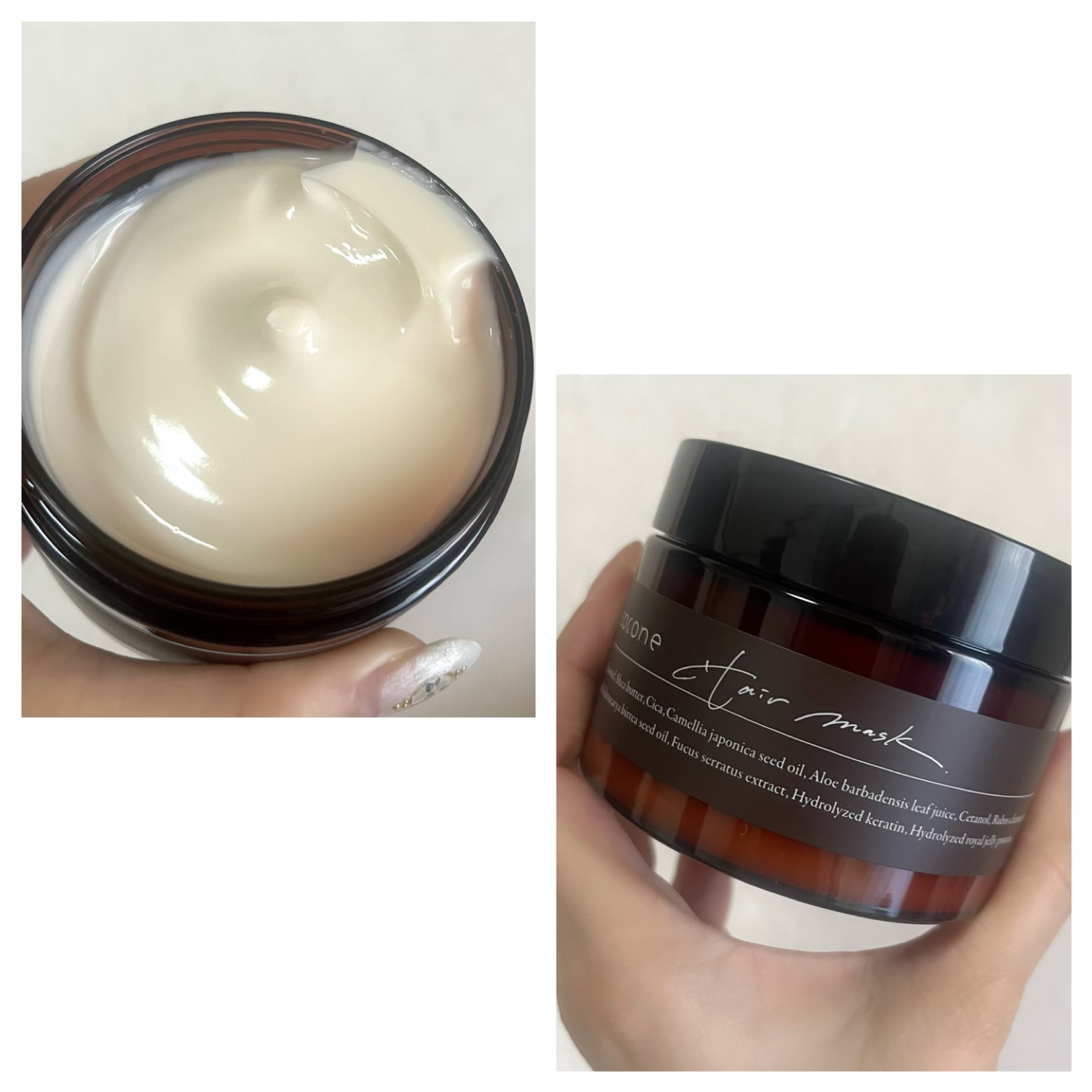 モイスチュアリペア ヘアマスク  ホワイトアールグレイの香り/cocone/ヘアマスク・ヘアパックを使ったクチコミ（2枚目）