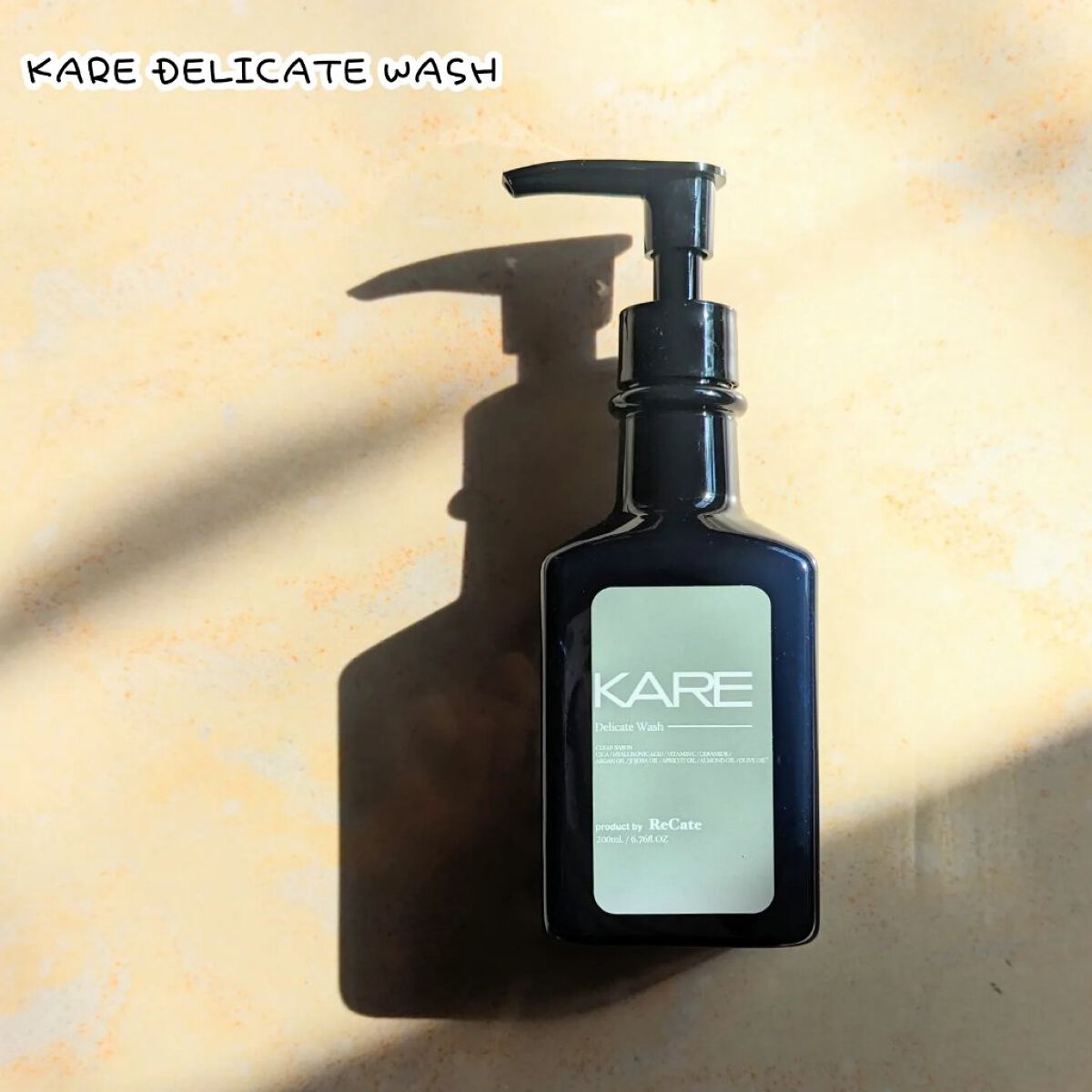 デリケートウォッシュ/KARE Product by ReCate/デリケートゾーンケアを使ったクチコミ（1枚目）