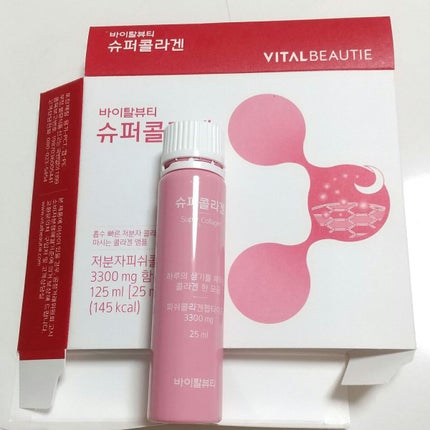 スーパーコラーゲンアンプル/VITALBEAUTIE/美容ドリンクを使ったクチコミ(1枚目)