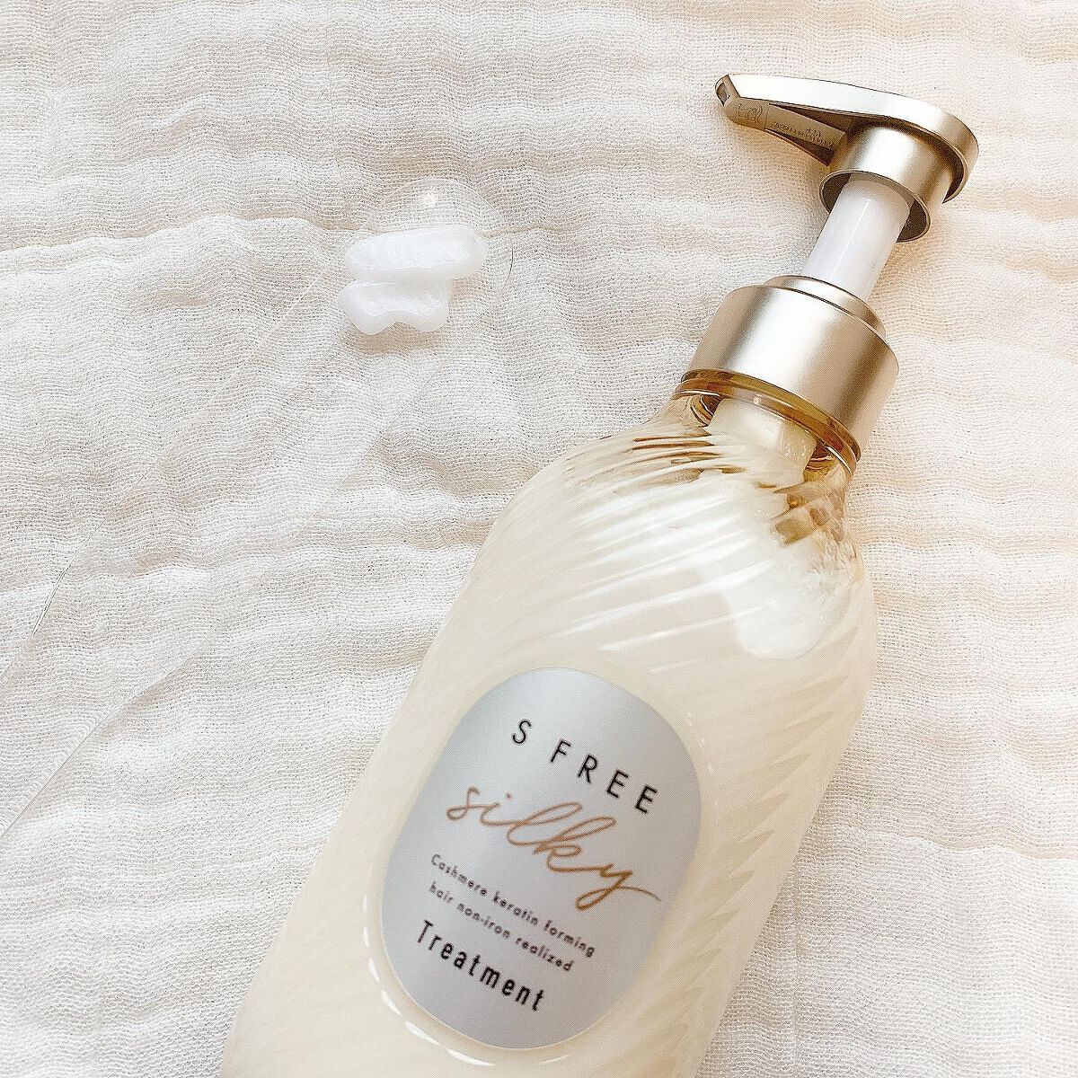シャンプー シルキースムース／トリートメント シルキースムース /S FREE/市販シャンプーを使ったクチコミ（3枚目）