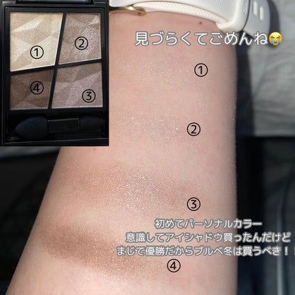 ジェミィリッチ アイズ/Visée/アイシャドウパレットを使ったクチコミ(3枚目)