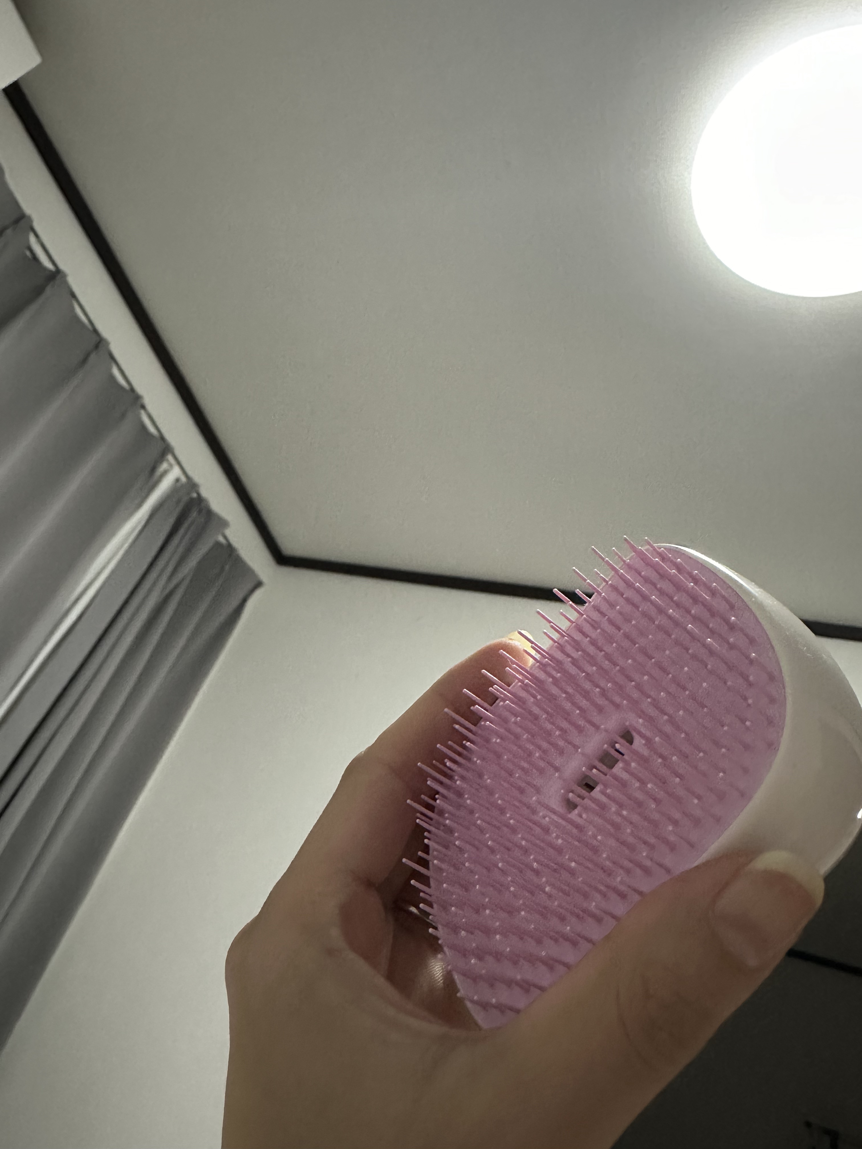 コンパクトスタイラー ピンクシェル/TANGLE TEEZER/ヘアブラシを使ったクチコミ（3枚目）