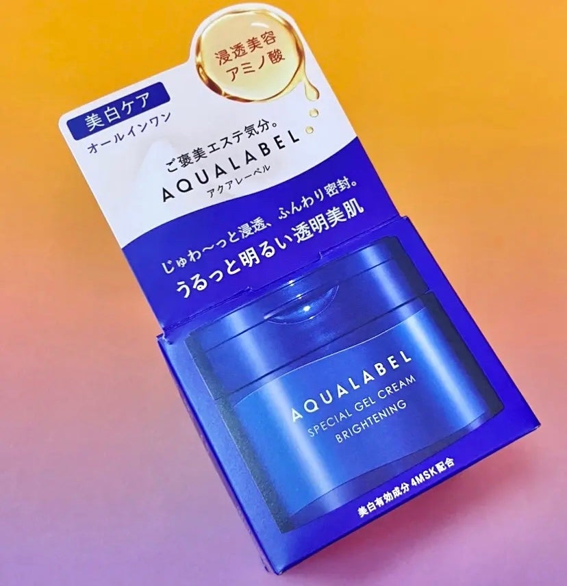スペシャルジェルクリーム EX (ブライトニング) /アクアレーベル/オールインワン化粧品を使ったクチコミ(1枚目)