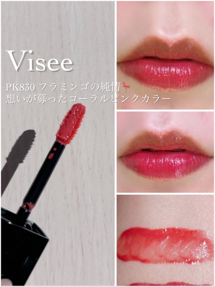 ネンマクフェイク リキッド/Visée/口紅を使ったクチコミ(3枚目)