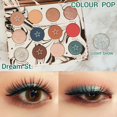 ドリームストリートプレストパウダー シャドーパレット/ColourPop/アイシャドウパレットを使ったクチコミ（1枚目）