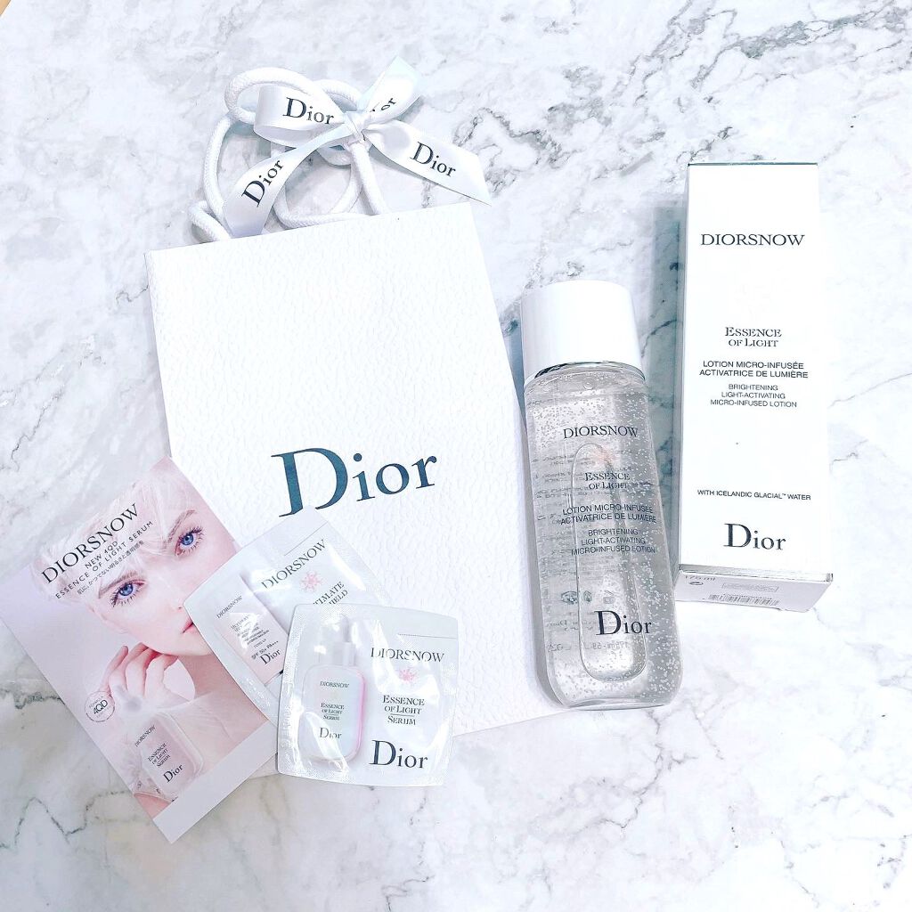 スノー ライト エッセンス ローション (薬用化粧水) (医薬部外品)/Dior/化粧水を使ったクチコミ（2枚目）