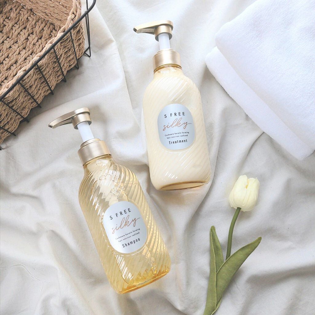 シャンプー シルキースムース/トリートメント シルキースムース /S FREE/市販シャンプーを使ったクチコミ(1枚目)
