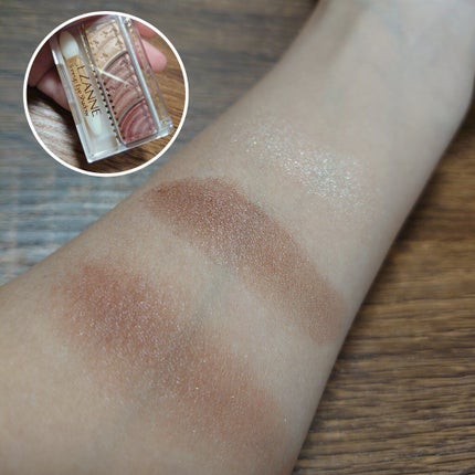 トーンアップアイシャドウ/CEZANNE/アイシャドウパレットを使ったクチコミ(2枚目)