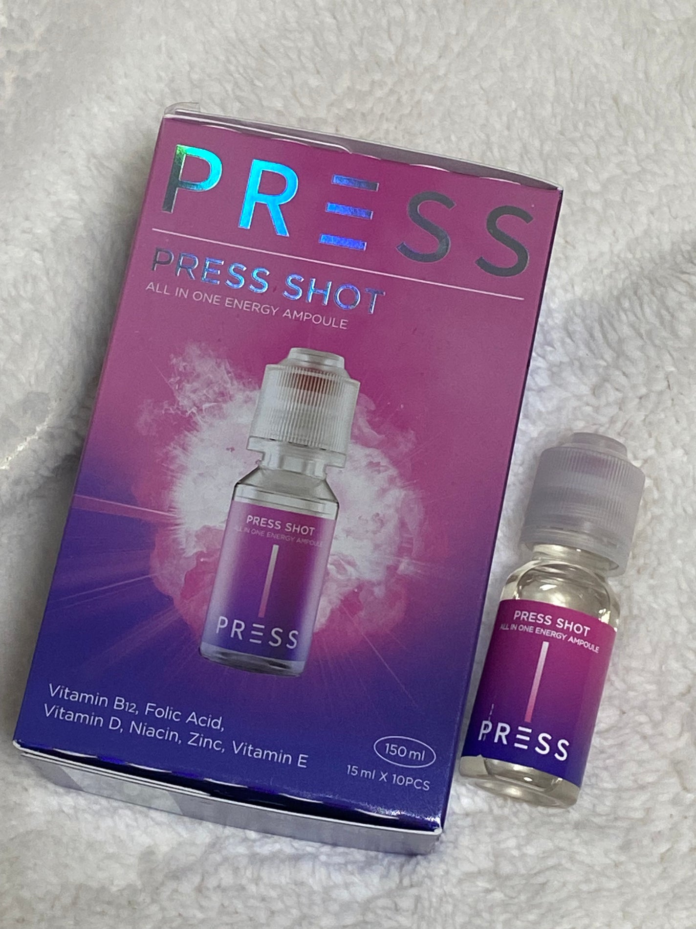 PRESS SHOT/PRESS SHOT/美容サプリメントを使ったクチコミ(1枚目)