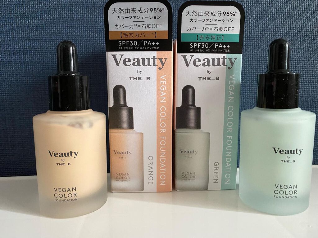 Carrie125 on LIPS 「【VeautybyTHE_Bヴィーガンカラーファンデーション ..」(1枚目)
