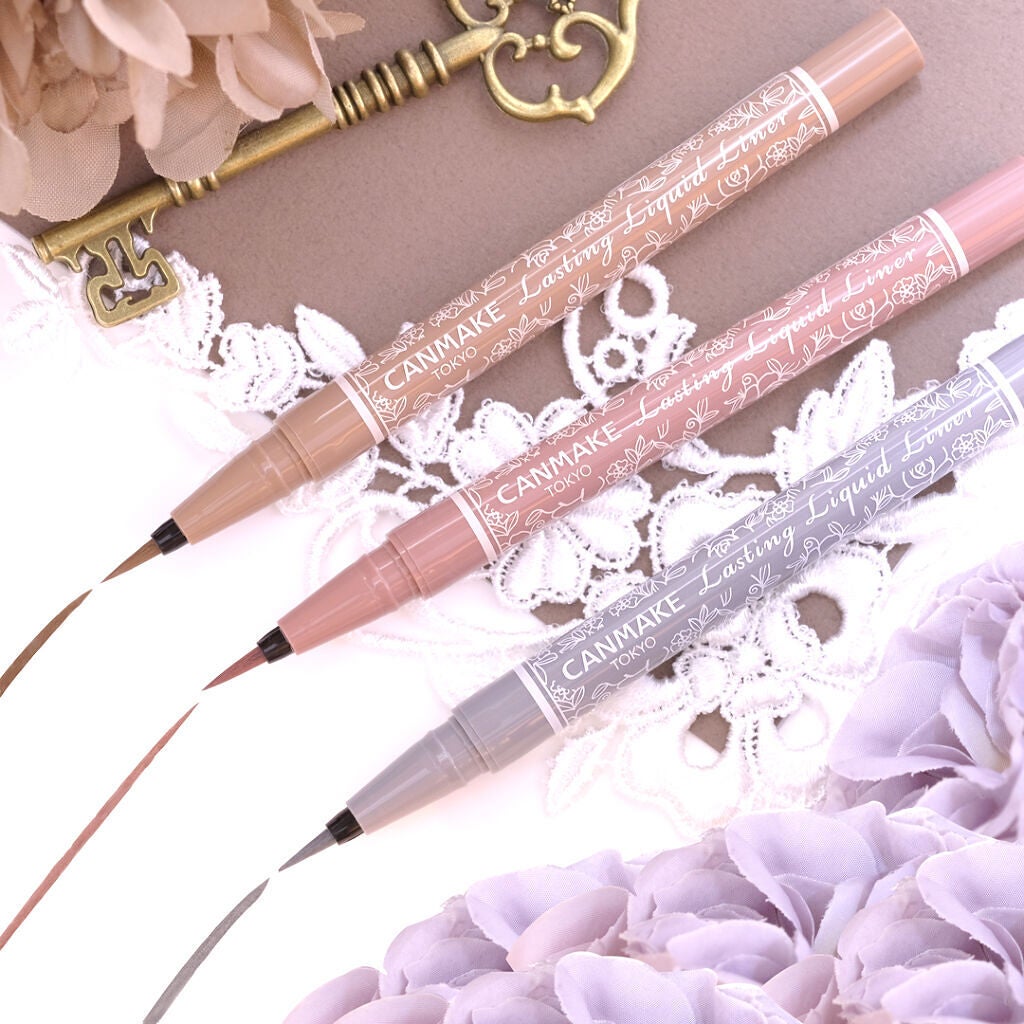 ラスティングリキッドライナー/キャンメイク/リキッドアイライナーを使ったクチコミ(1枚目)