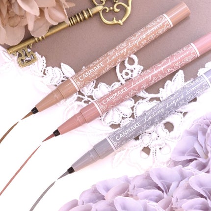 ラスティングリキッドライナー/キャンメイク/リキッドアイライナーを使ったクチコミ(1枚目)